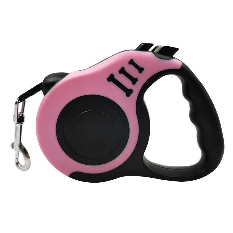 Retractable Dog Leash – 3m & 5m for Small, Medium & Large Dogs