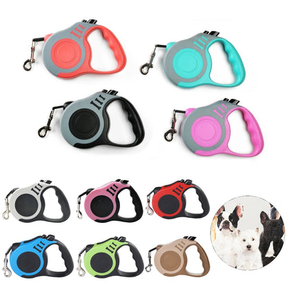 Retractable Dog Leash – 3m & 5m for Small, Medium & Large Dogs