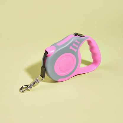 Retractable Dog Leash – 3m & 5m for Small, Medium & Large Dogs