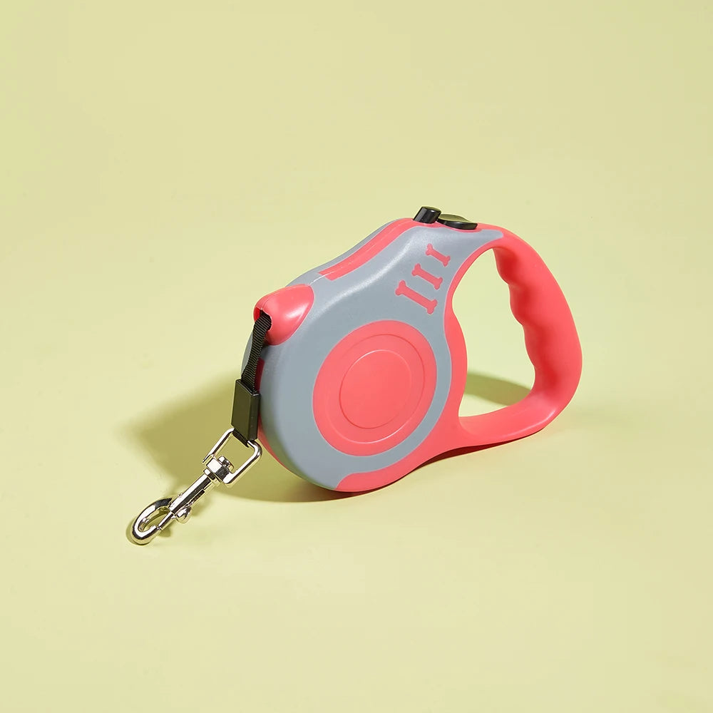 Retractable Dog Leash – 3m & 5m for Small, Medium & Large Dogs