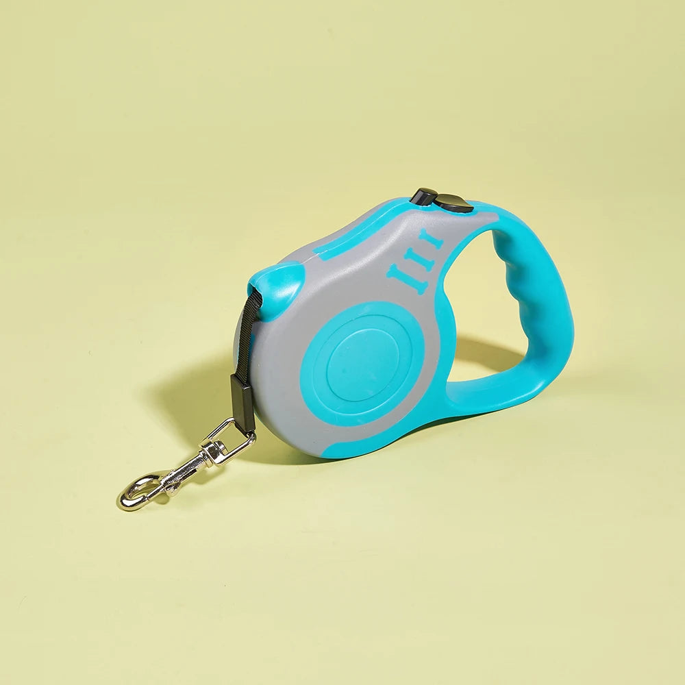 Retractable Dog Leash – 3m & 5m for Small, Medium & Large Dogs